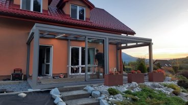 Realizace zimní zahrady SkyGarden