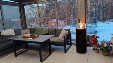 Realizace zimní zahrady SkyGarden