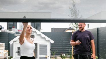 Pergola pro Moniku Bagárovou