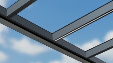 Krásná pergola ESPACE GLASS