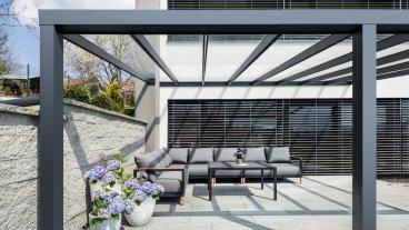 Krásná pergola ESPACE GLASS