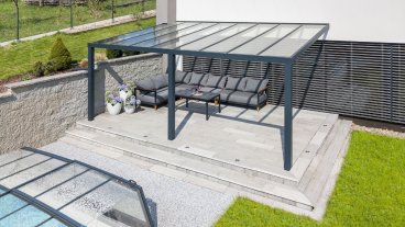 Krásná pergola ESPACE GLASS