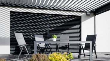 Pergola SKYLINE s roletami ZIPEX