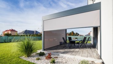Pergola SKYLINE s roletami ZIPEX