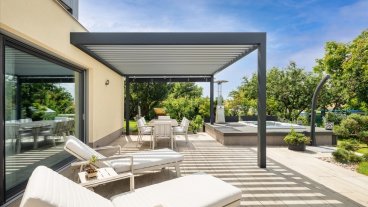Pergola SKYLINE v Pardubicích