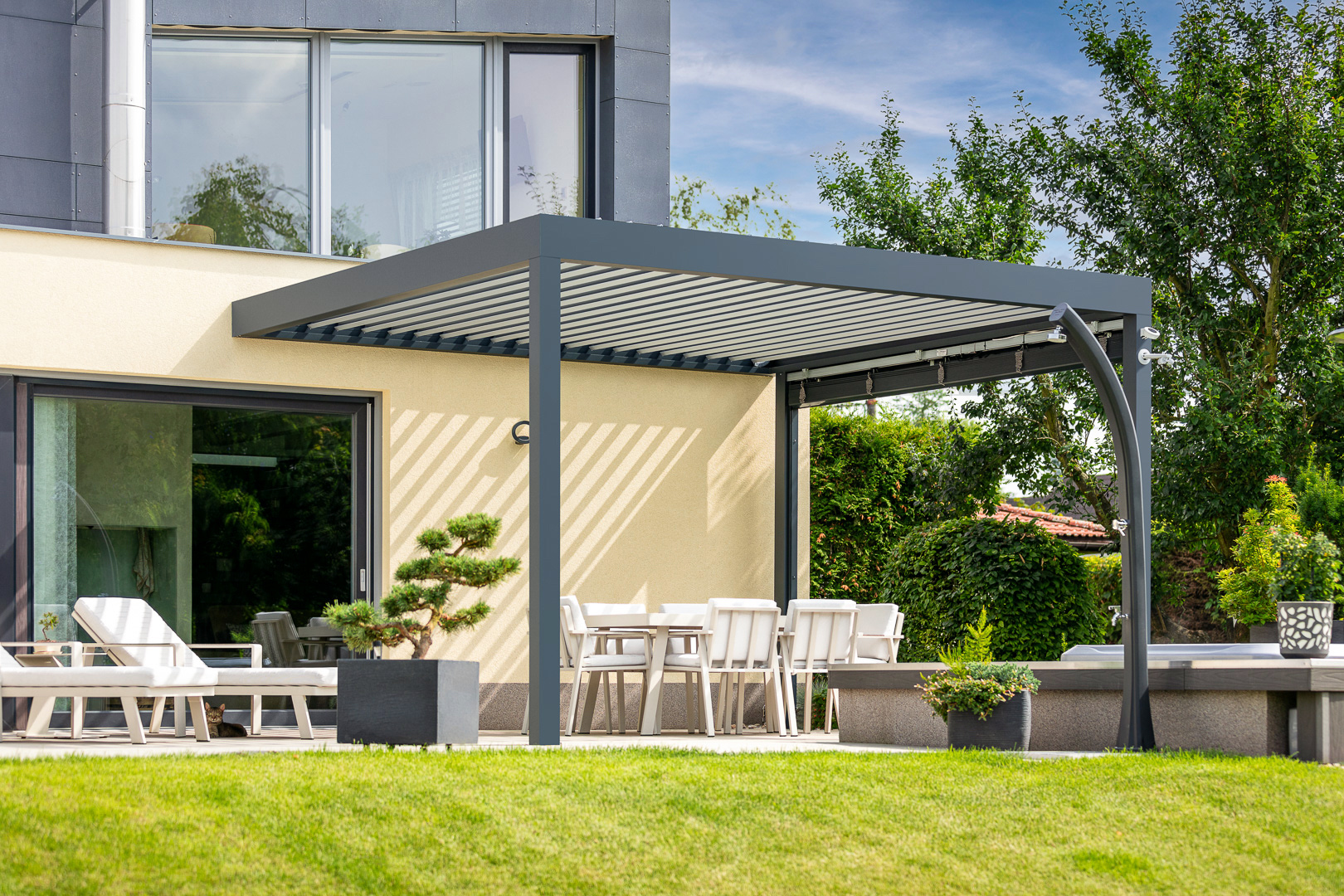 Pergola SKYLINE v Pardubicích